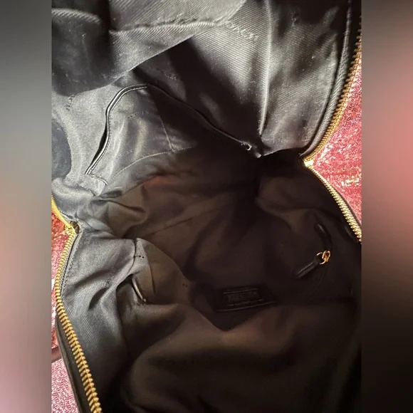 COACH Women Black Leather Backpack - Picture 15 of 16